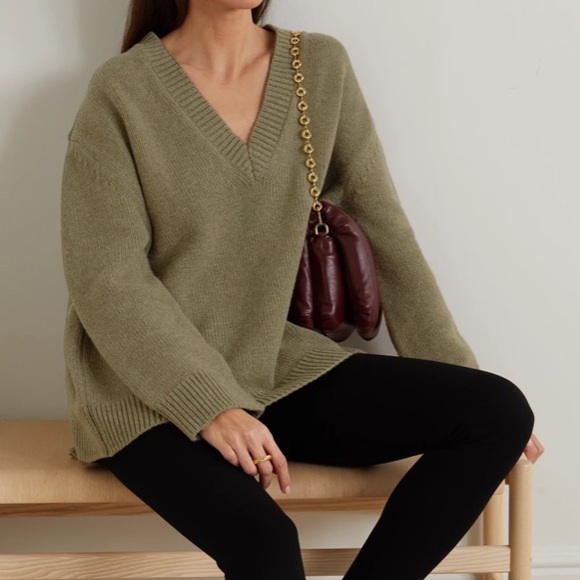 PG field Sweaters - Vintage PG field chunky ribbed knit sweater size Large olive green